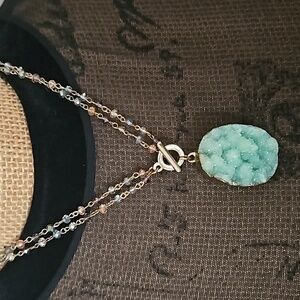 Geode Stone Necklace